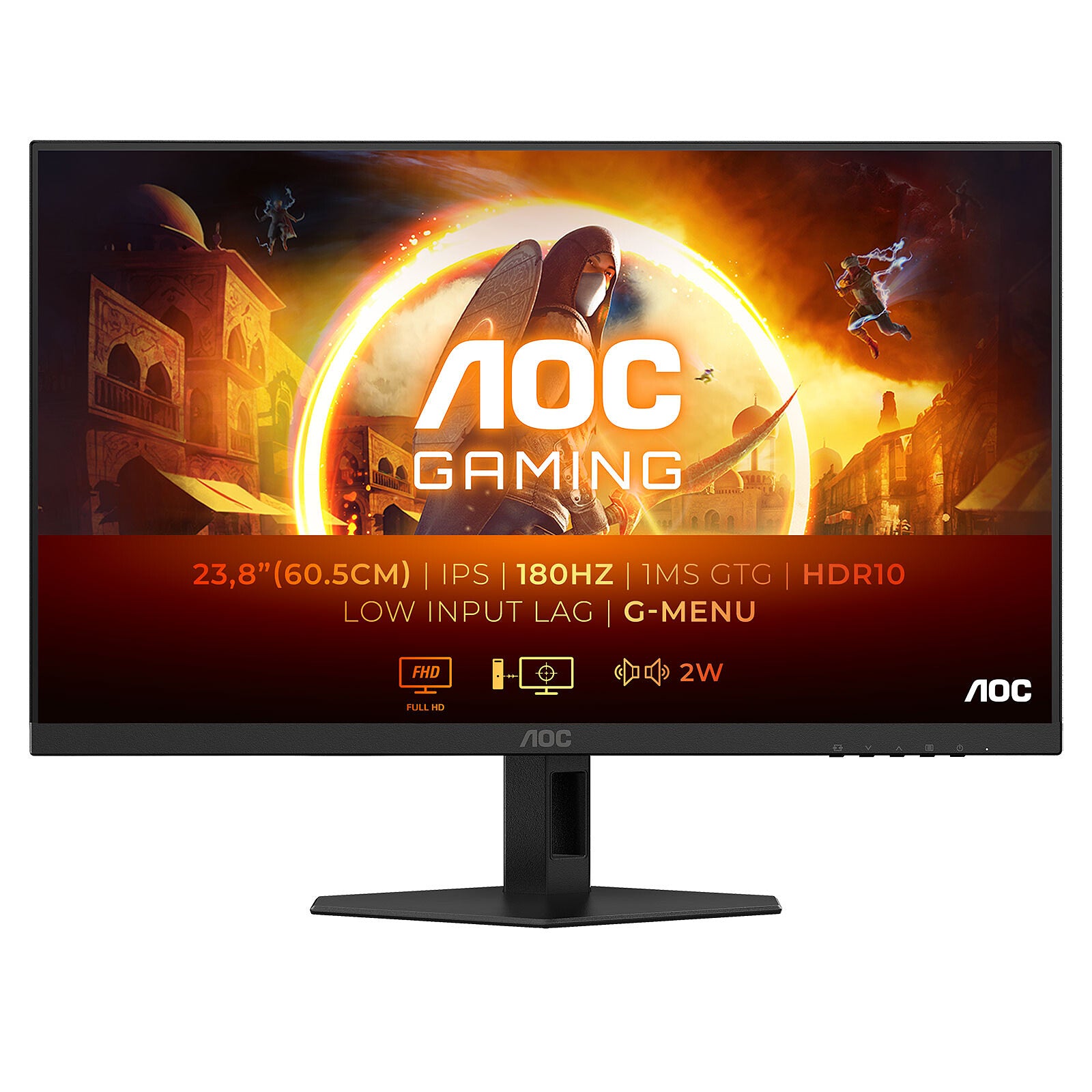 AOC - 24G4XE - Ecran plat 24" 180 Hz