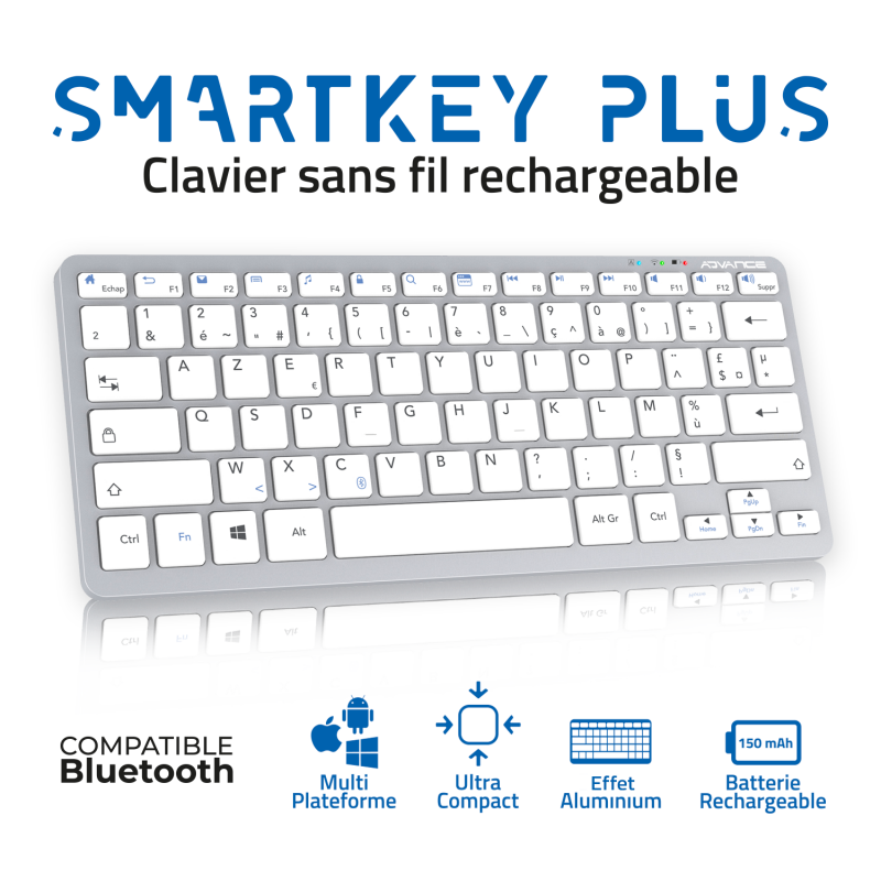 Advance - Clavier Bluetooth - SMARTKEYS PLUS