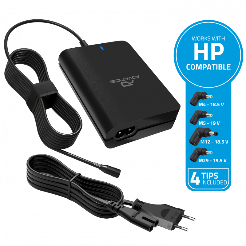 Advance - Chargeur universel 90W PowerUp spécial HP