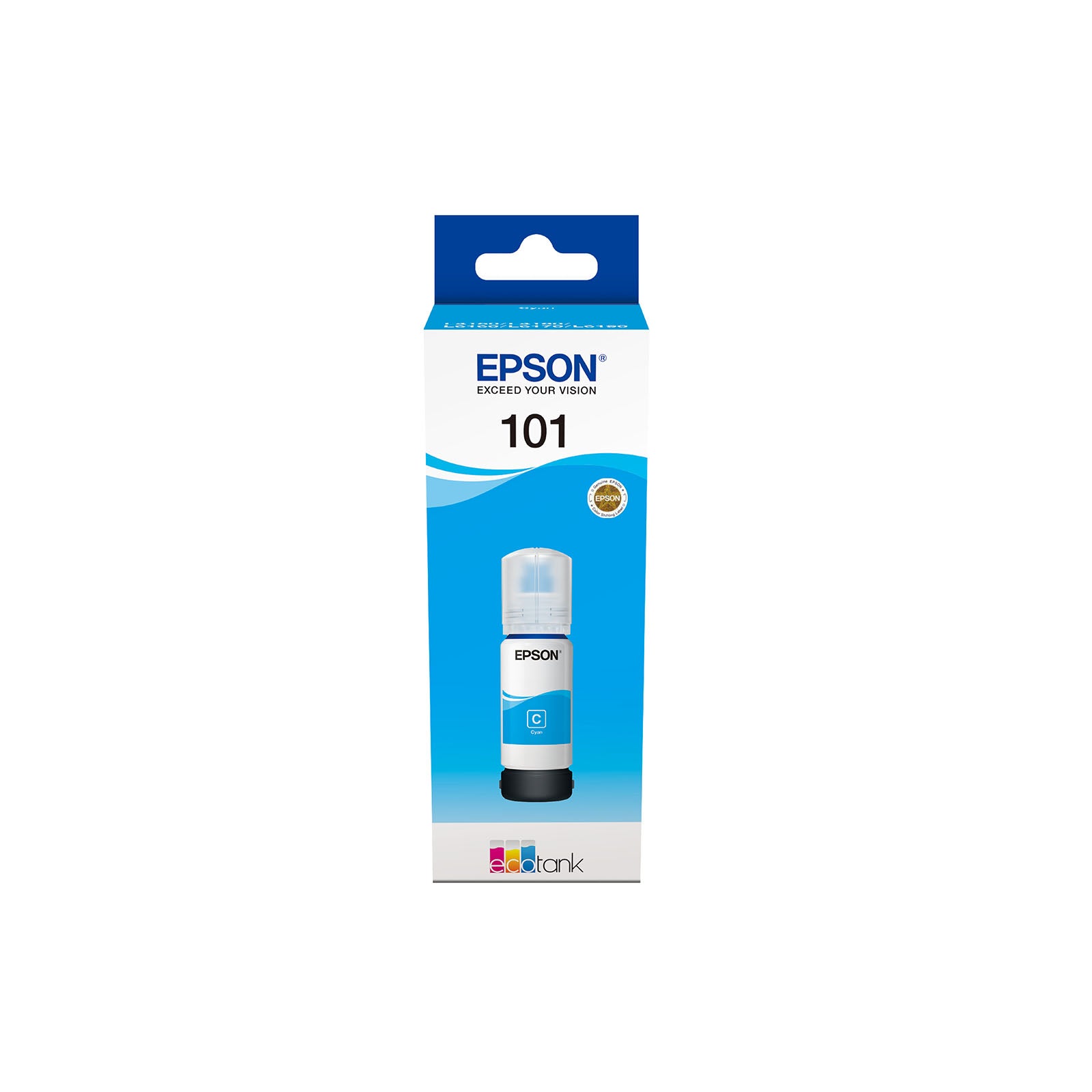 Epson - Bouteille d'encre 101 (Noir, Cyan, Magenta, Jaune)