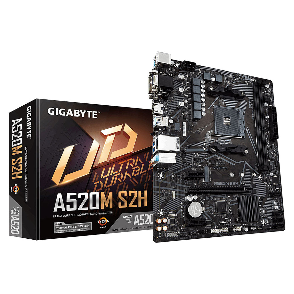 Gigabyte - A520M S2H