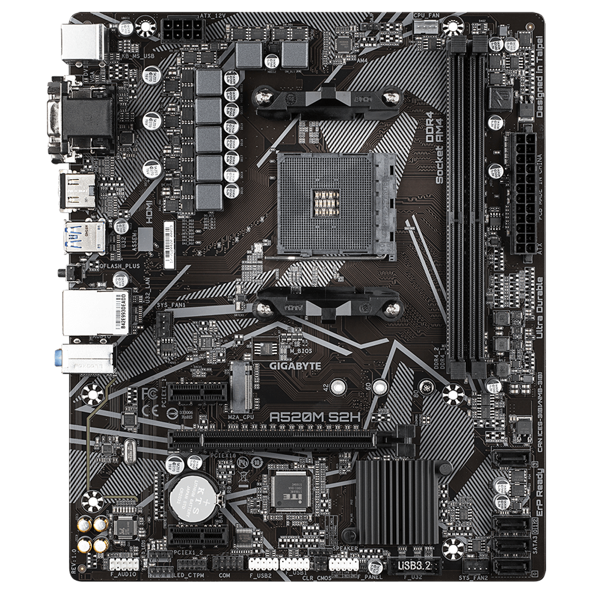 Gigabyte - A520M S2H