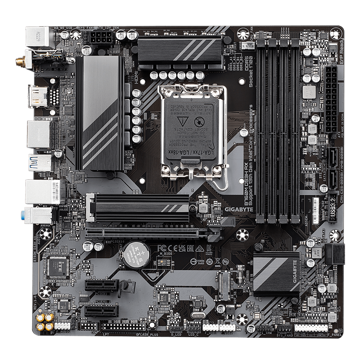 Gigabyte - B760M DS3H AX (DDR5)