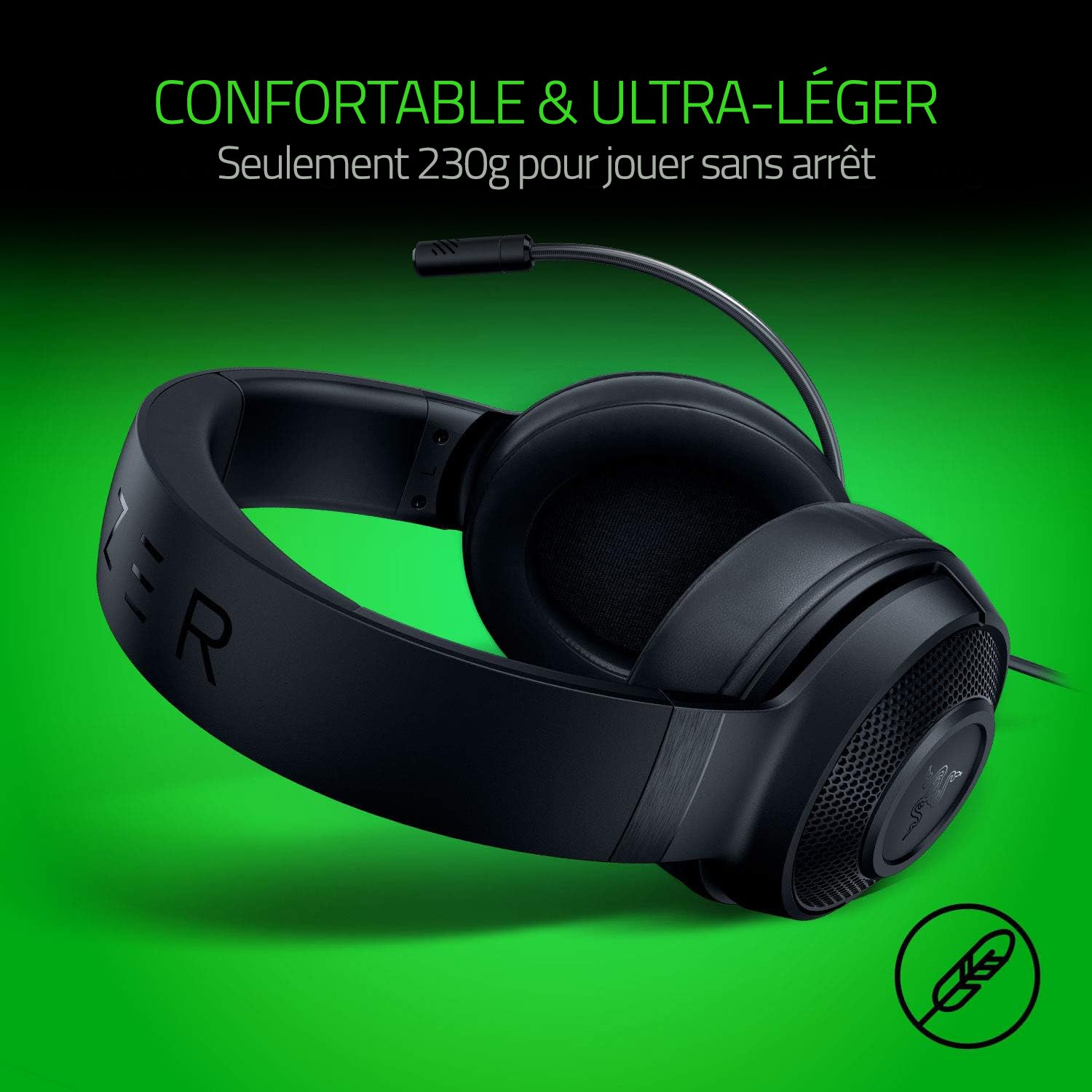 Razer - Casque Gamer Kraken X Lite