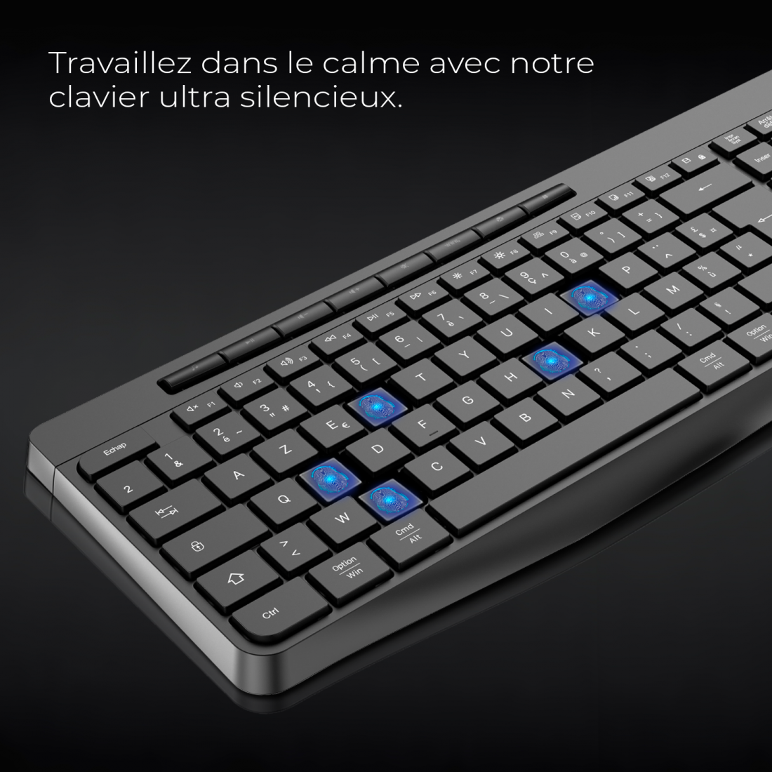 Advance - R-TYPE WIRELESS - Clavier sans fil RGB