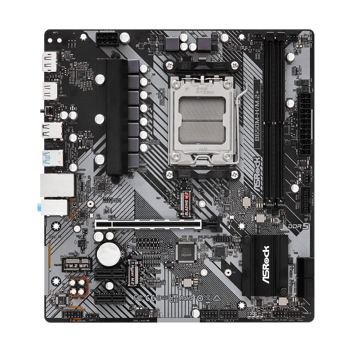 Asrock - B650M-H/M.2+