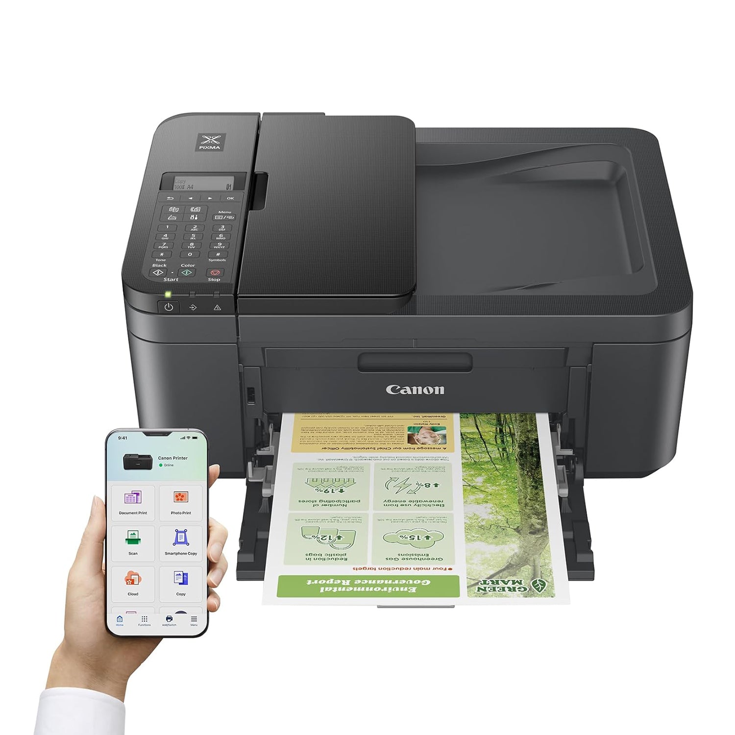 Canon - Imprimante Pixma TR4755i Noir