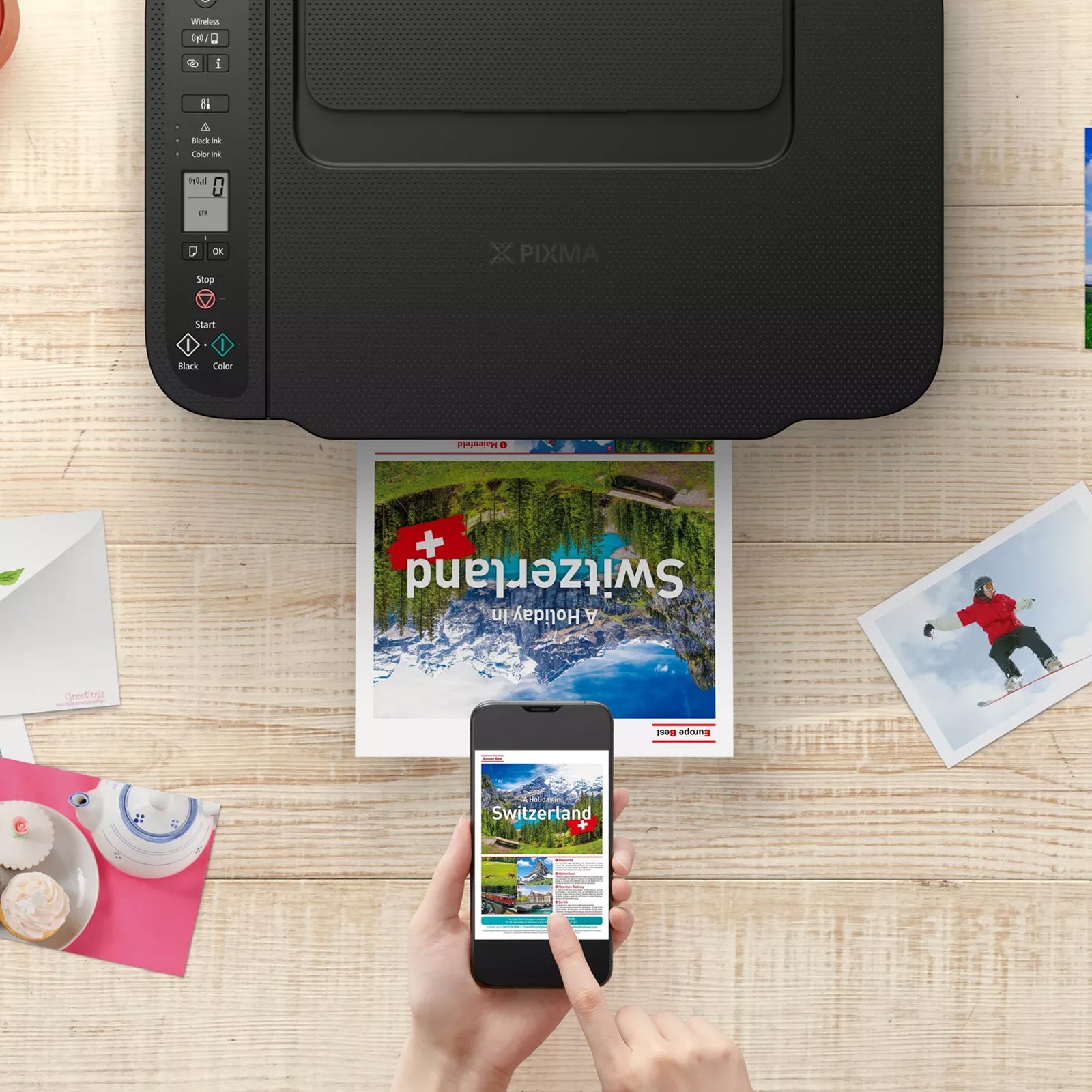 Canon - Imprimante multifonction PIXMA TS3750i