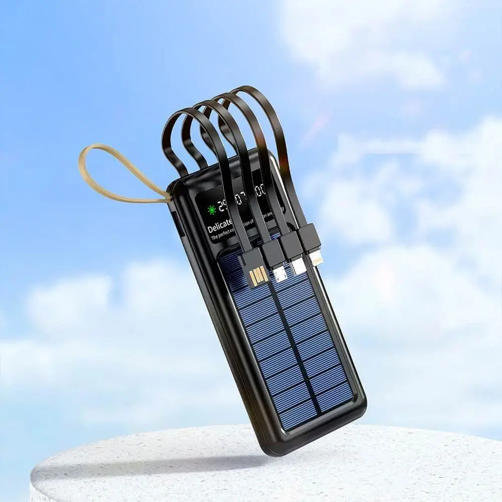 Connect - Batterie externe solaire 20 000 mAh
