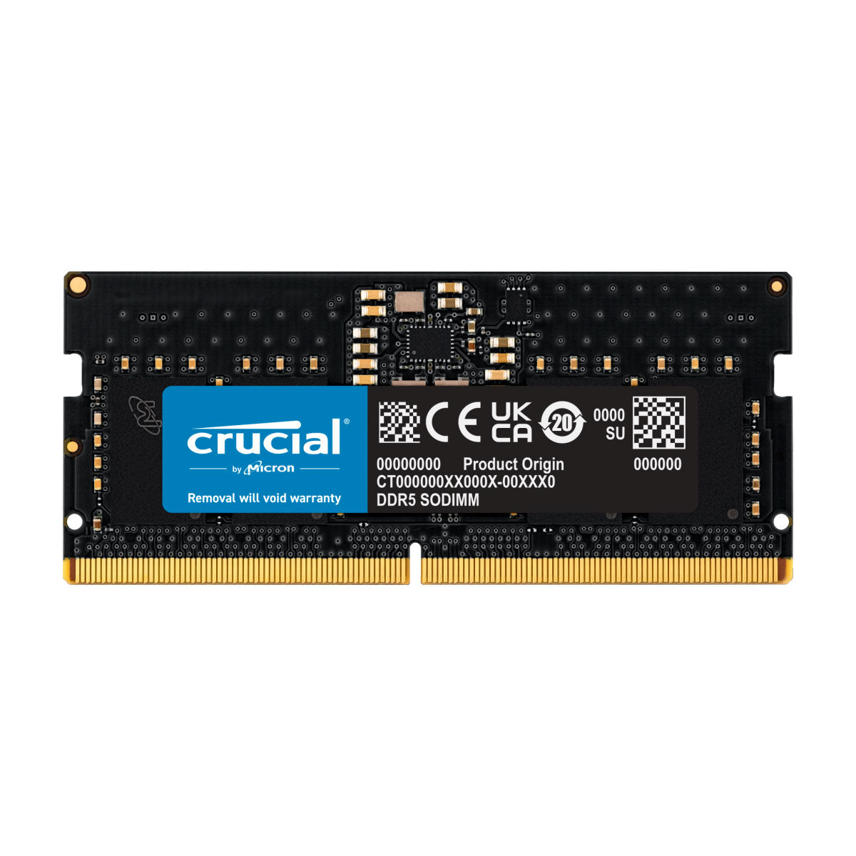 Crucial - SO-DIMM DDR5 4800 MHz (8 Go)