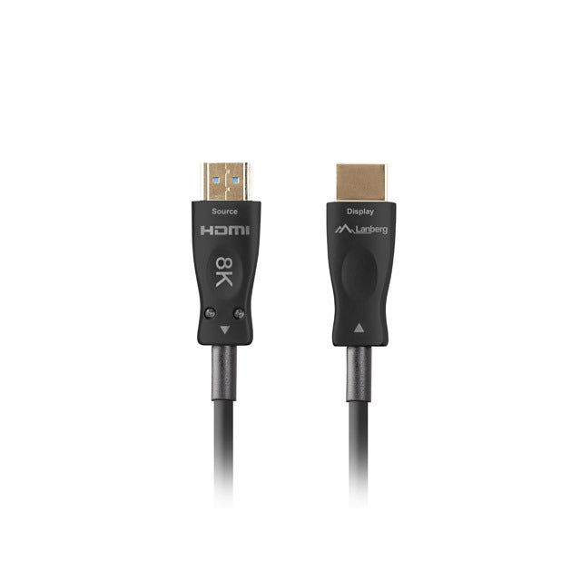 Lanberg - Cable HDMI Actif-Optique 2.1 de 20m