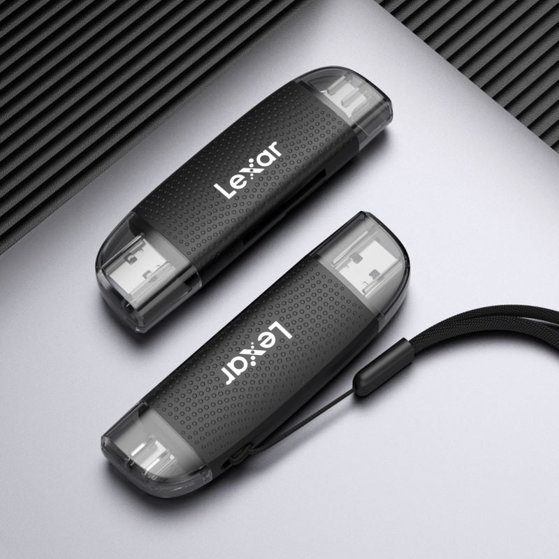 Lexar - RW310X - Lecteur de carte SD/MicroSD USB-A/USB-C