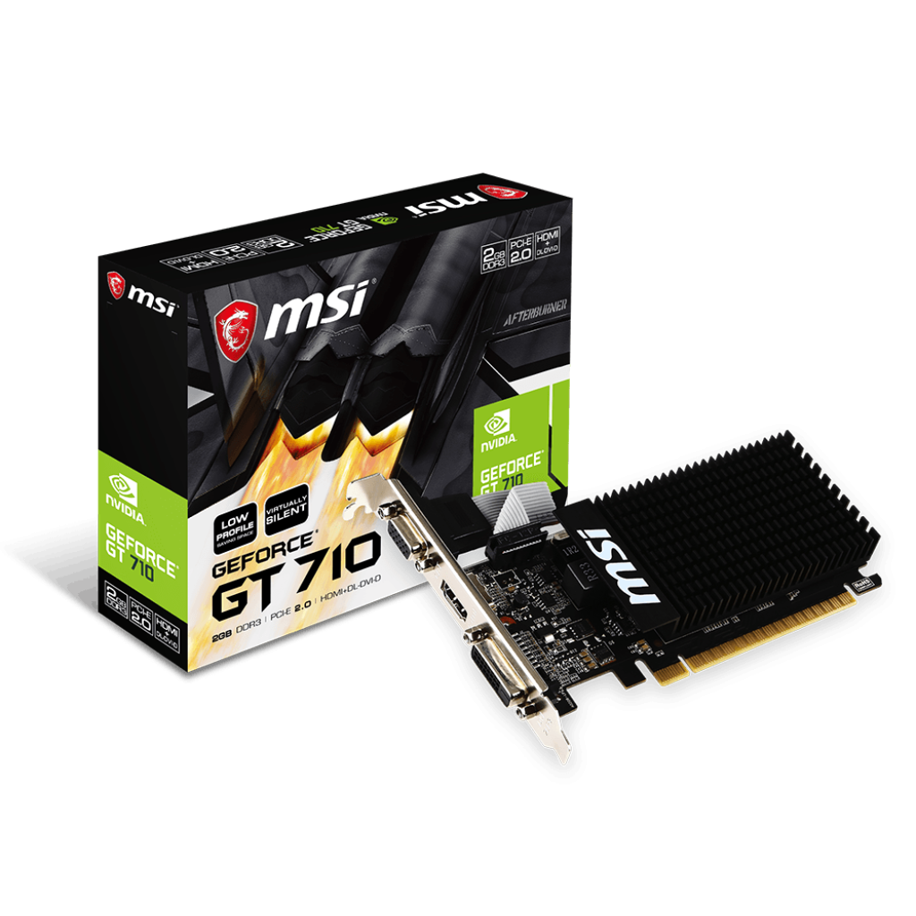 MSI - Carte graphique GT 710 2GD3H LP