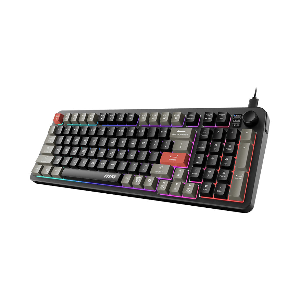 MSI - Forge GK110 - Clavier Gaming RGB