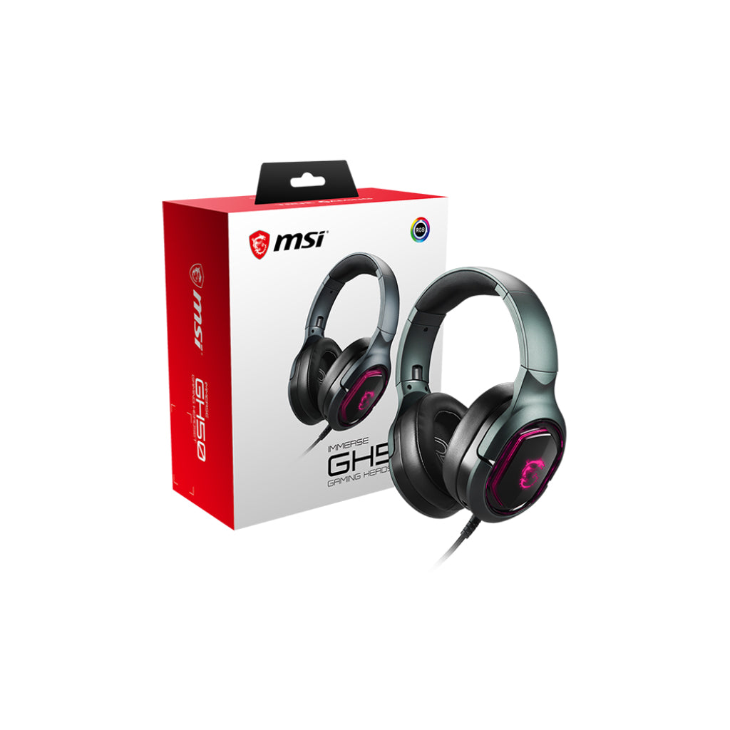 MSI - Casque Gamer - IMMERSE GH50