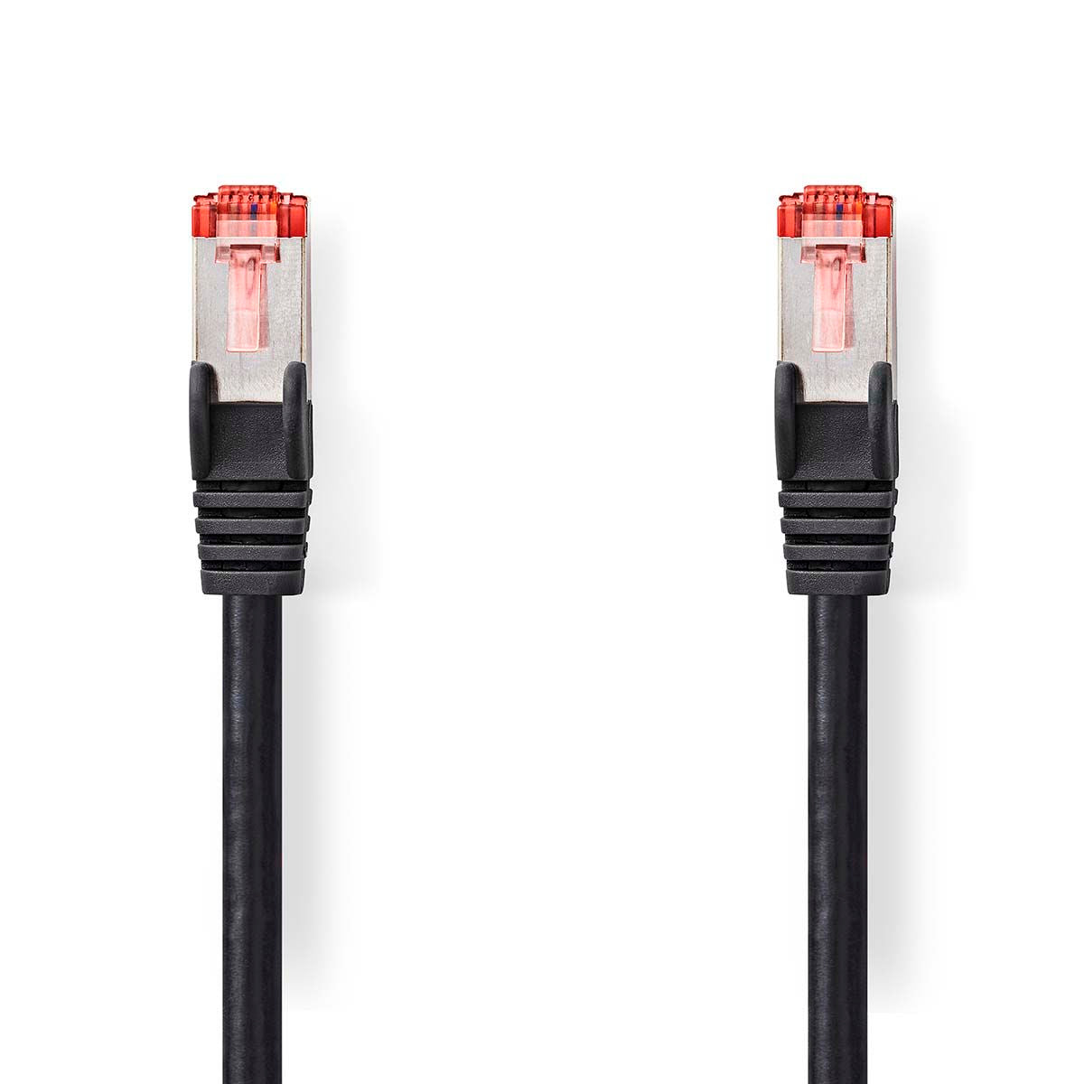 Nedis - Câble RJ45 Cat 6 (1m) - Noir
