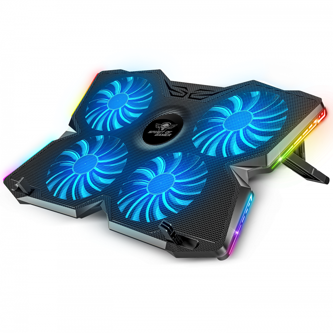 Spirit Of Gamer - Airblade 500 - Support ventilé RGB pour PC portable