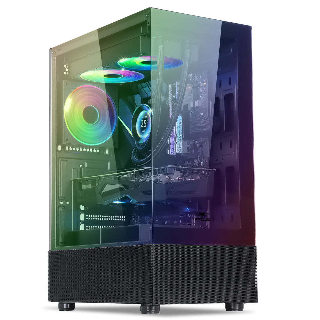 Spirit Of Gamer - Spectra Dark - Boitier ATX RGB