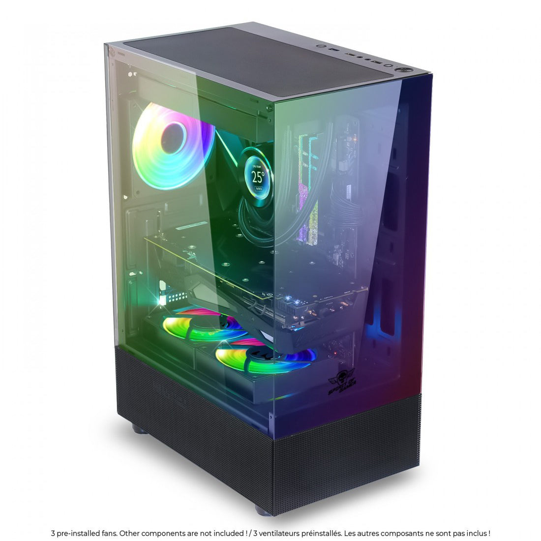 Spirit Of Gamer - Spectra Dark - Boitier ATX RGB