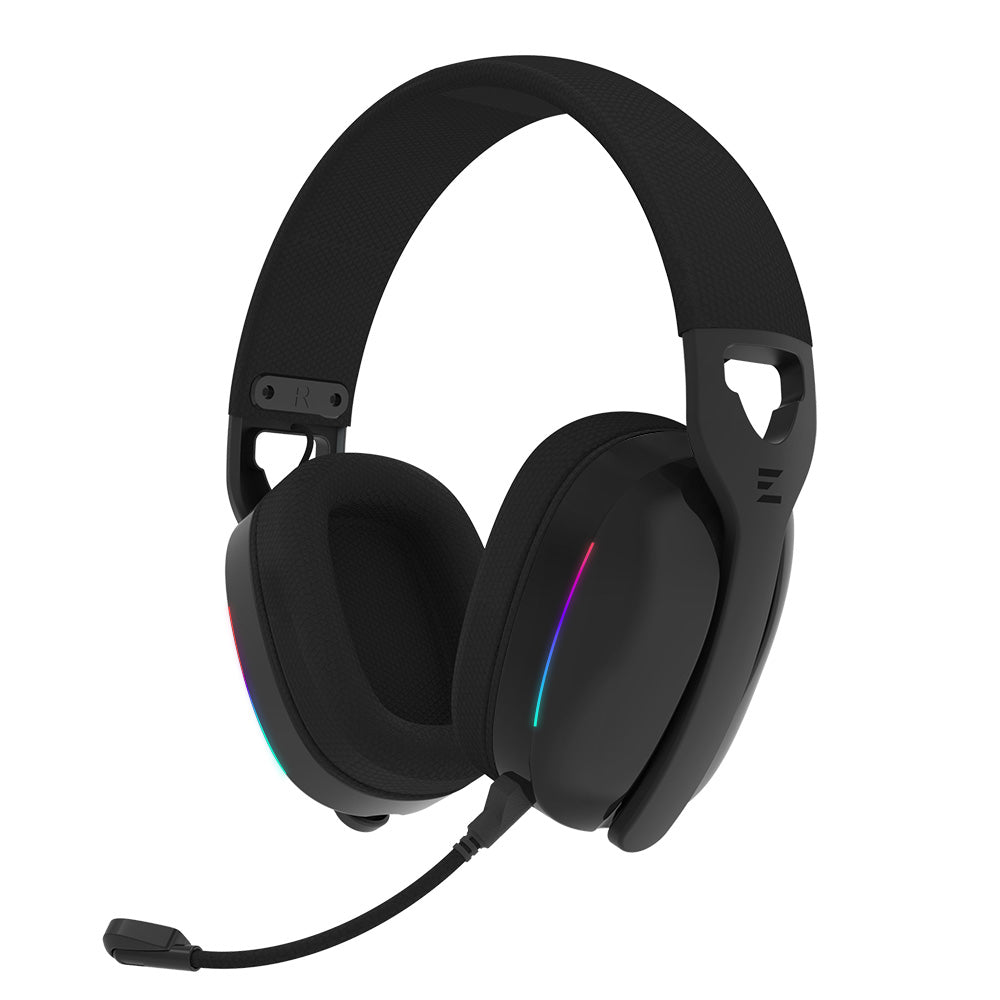 Zalman - ZM-HPS650W Casque gaming sans fil RGB - Noir