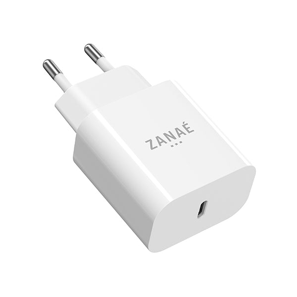 Zanaé - Chargeur USB-C PowerDelivery 20W