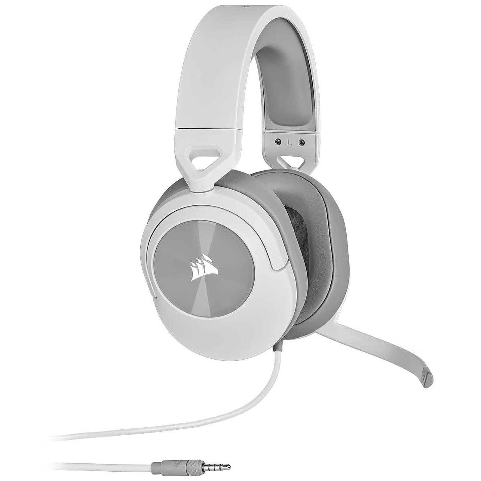 Corsair - HS55 Stéréo - Micro casque gaming - Blanc