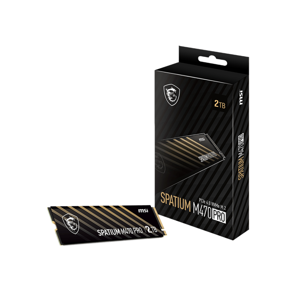 MSI - M.2 NVMe Spatium M470 PRO - 2To