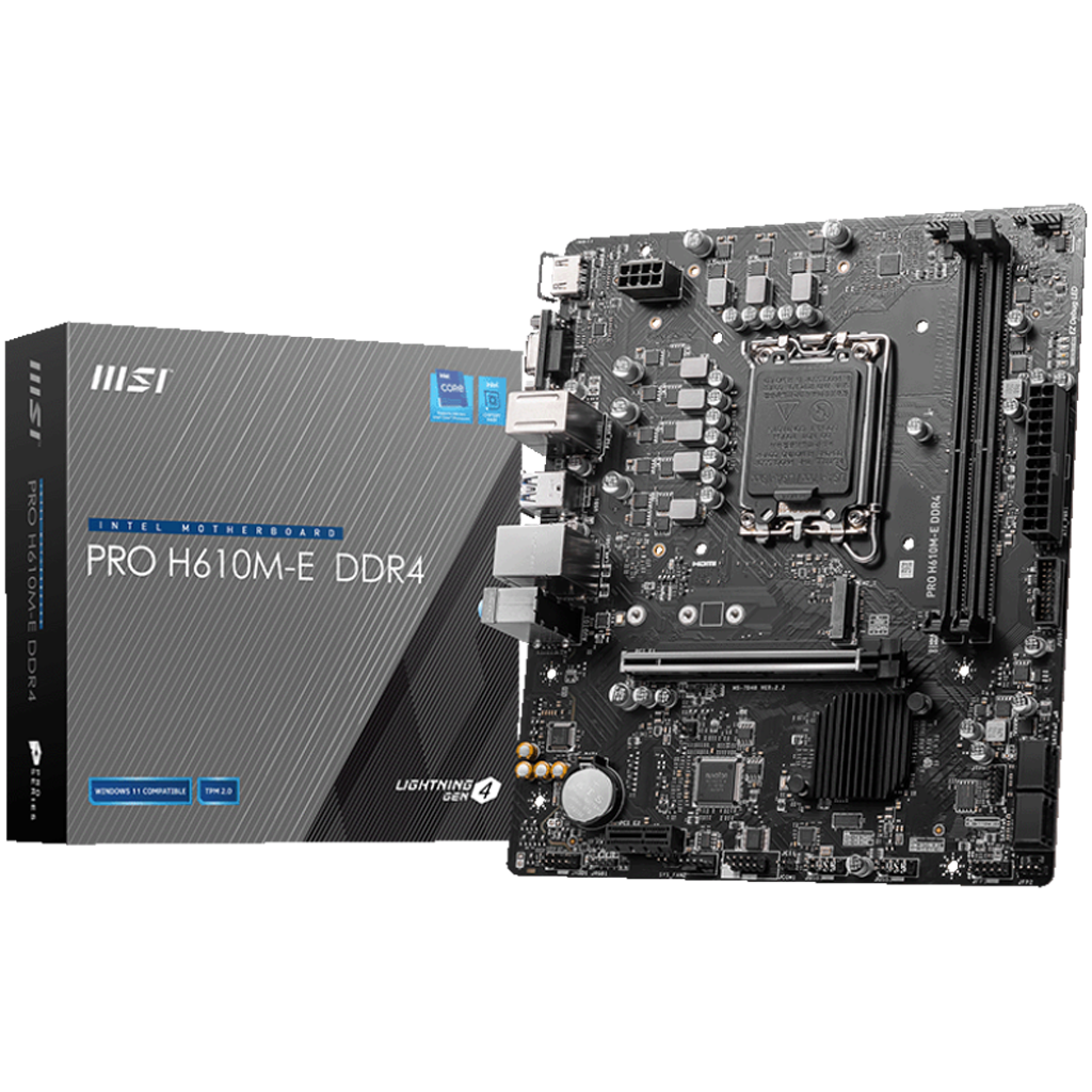 MSI - PRO H610M-E DDR4