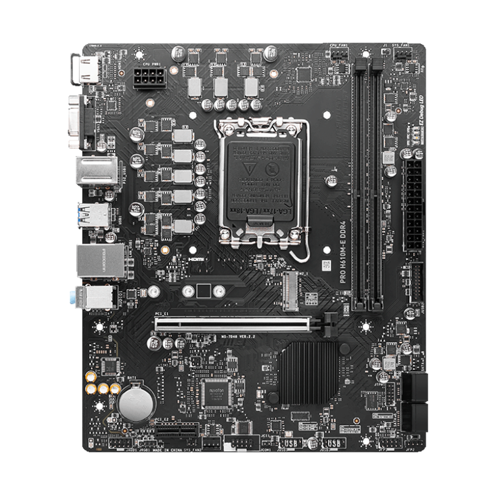 MSI - PRO H610M-E DDR4