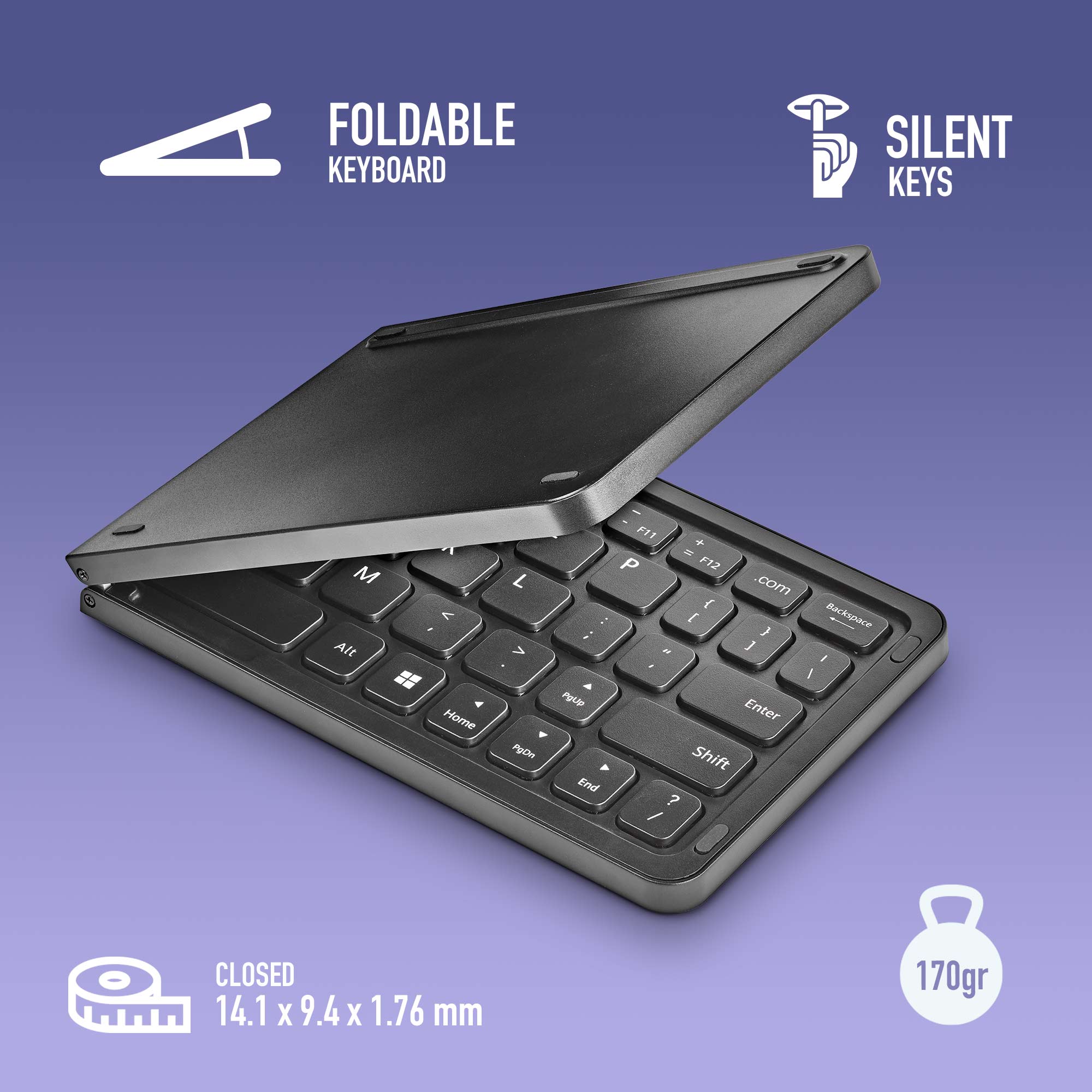 NGS - Domino - Clavier bluetooth pliable