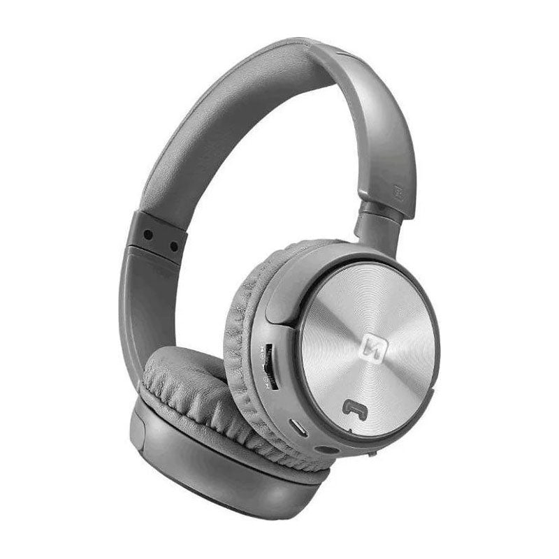 Swissten - Casque bluetooth avec fonction radio FM - Trix (gris)