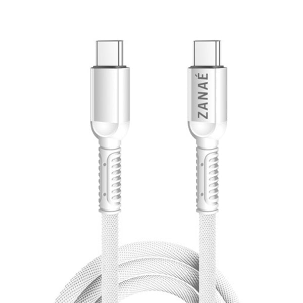 Zanaé - Cable USB-C / USB-C - 1.20m (Vrac)