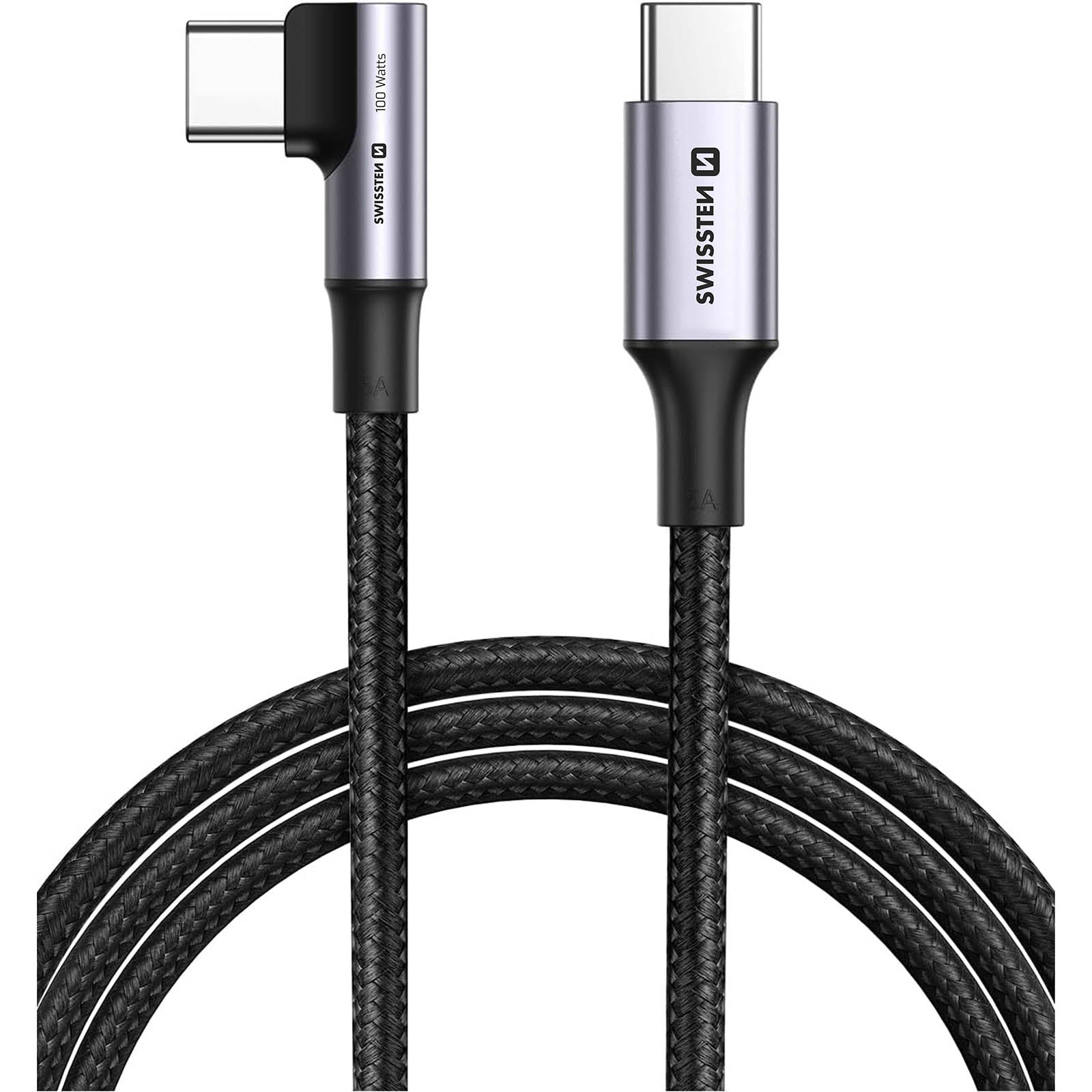 Swissten - Cable arcade USB-C / USB-C 5A (100W) 2M