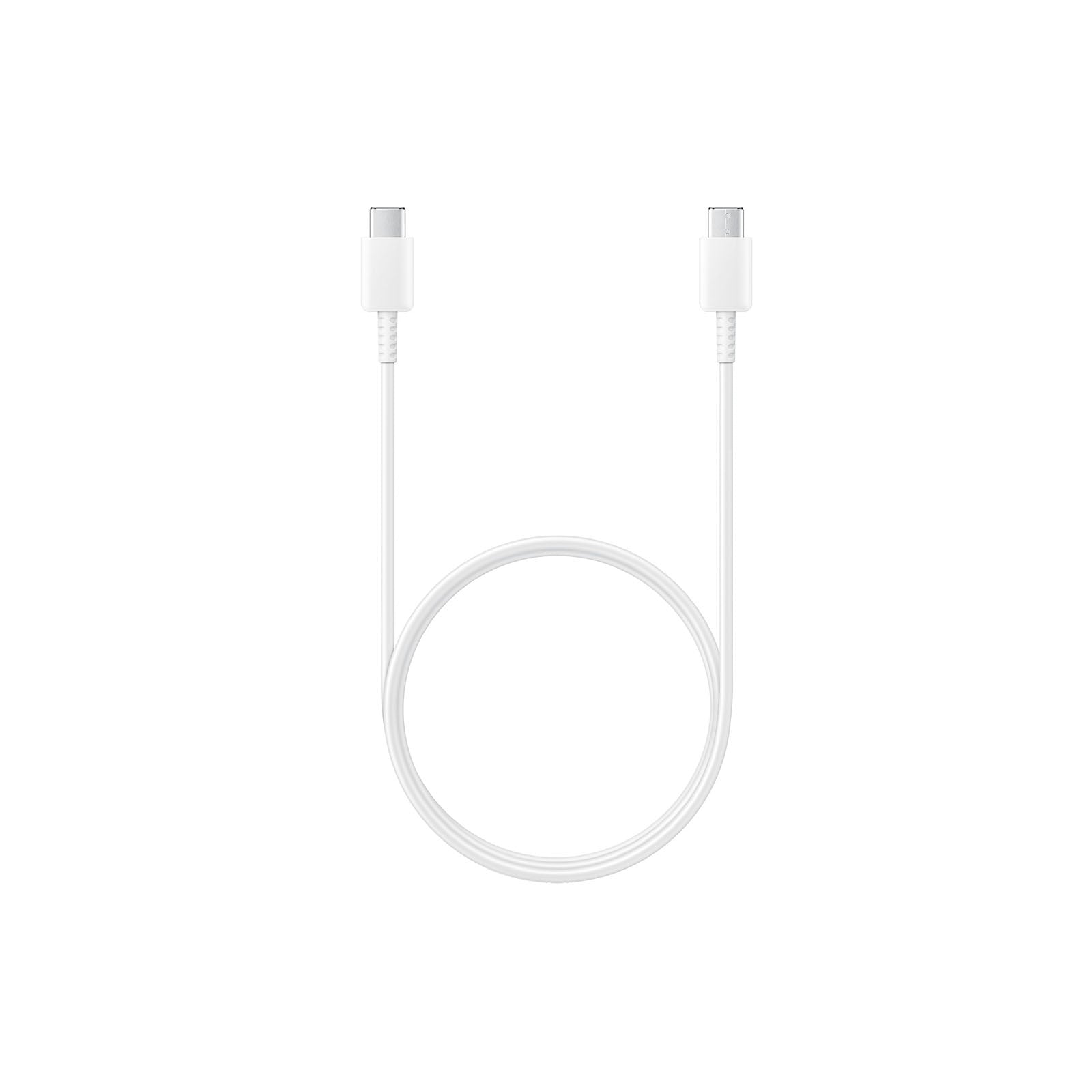 Samsung - Câble USB-C vers USB-C - 3A - 1m (Blanc/Noir)