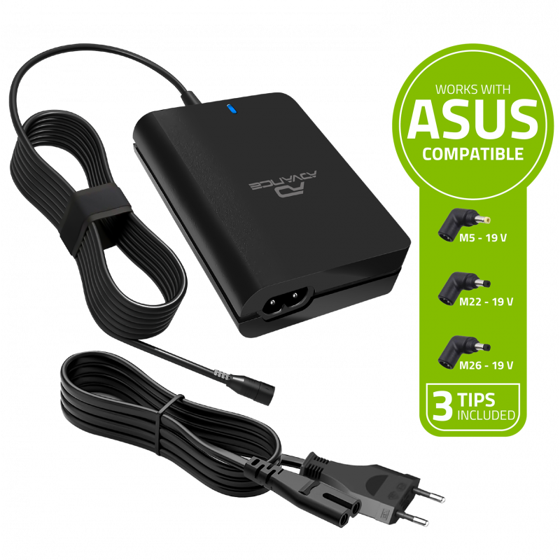 Advance - Chargeur universel 90W PowerUp spécial ASUS