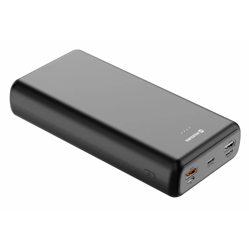 Swissten - Batterie externe Power Line 30000 mAh