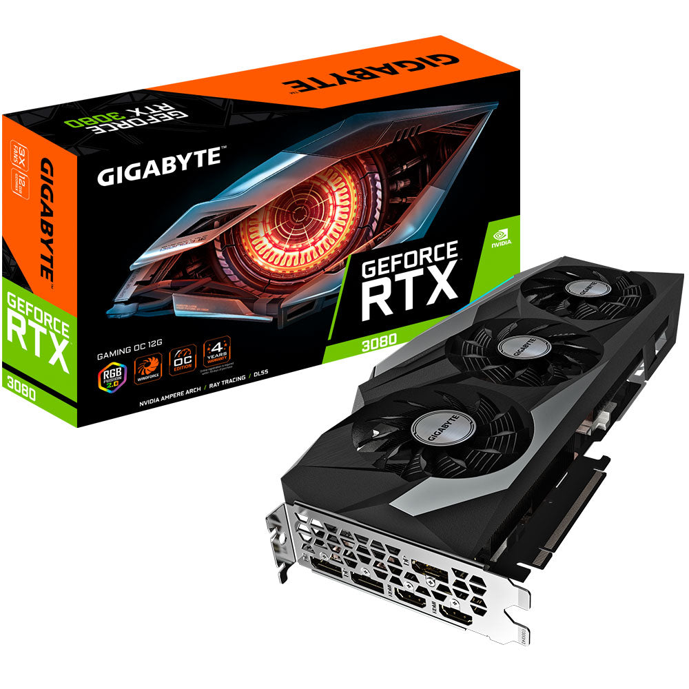 Gigabyte - Carte graphique GeForce RTX 3080 GAMING OC 12G