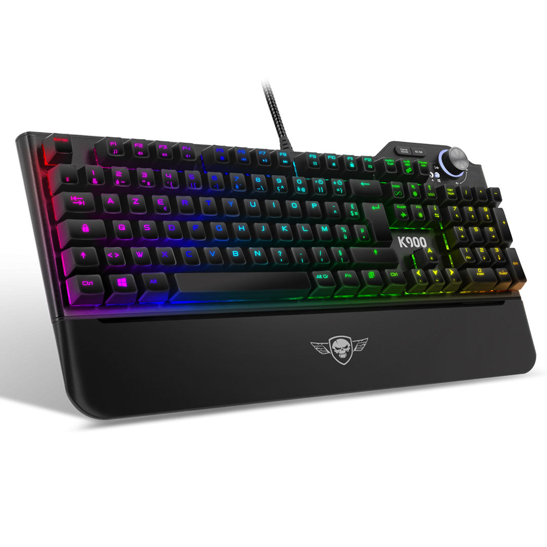 Spirit of Gamer - Clavier Gamer Opto-Mécanique - LED RGB - Anti Ghosthing - XPERT K900