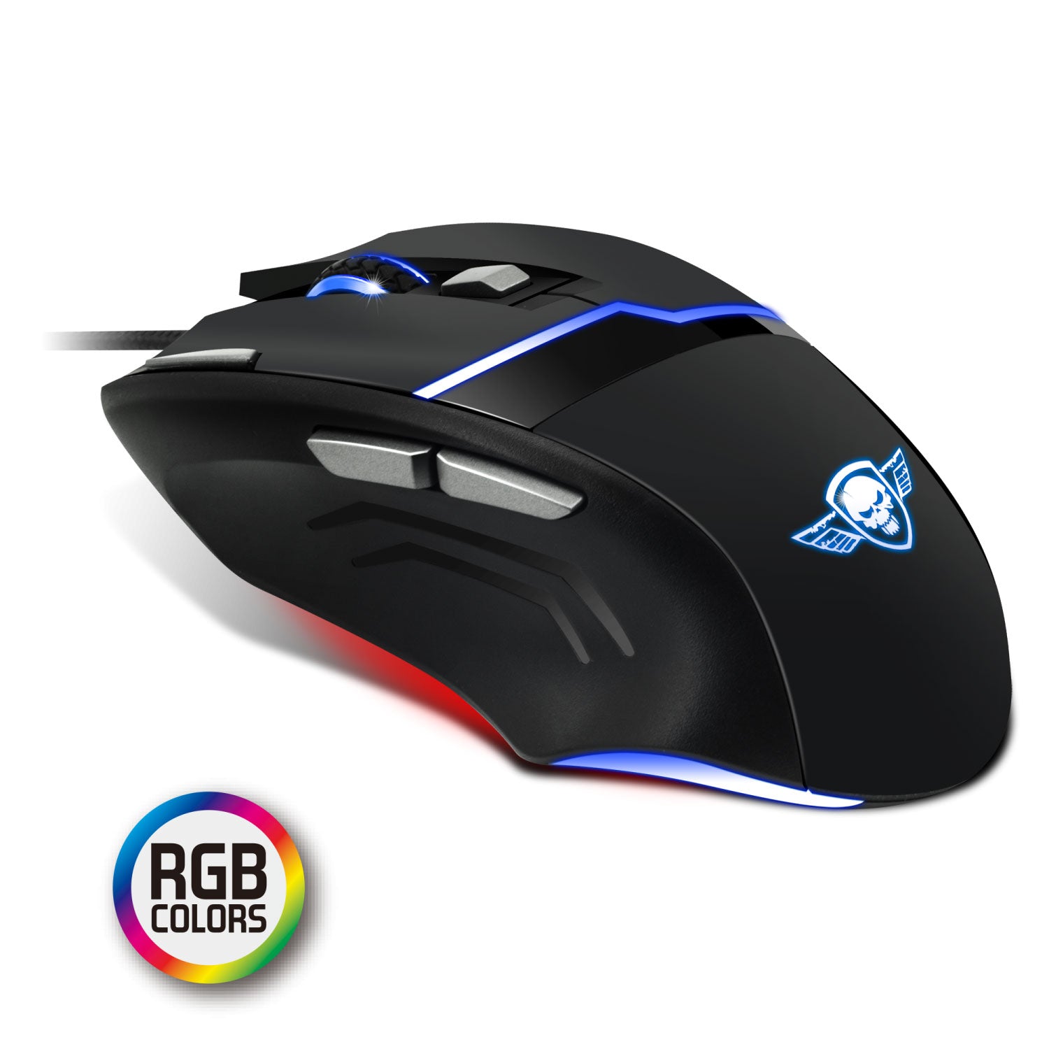 Spirit of Gamer - Pack Souris/ Tapis S.O.G - 4000DPI - LED RGB 2 profils - ELITE M10