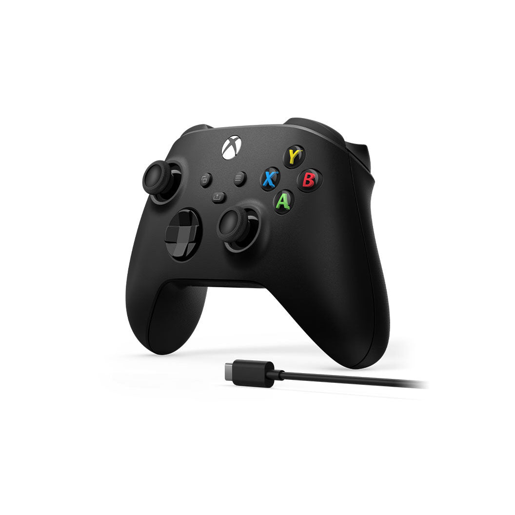 Microsoft - Manette Xbox sans fil + câble USB Type C - Noir