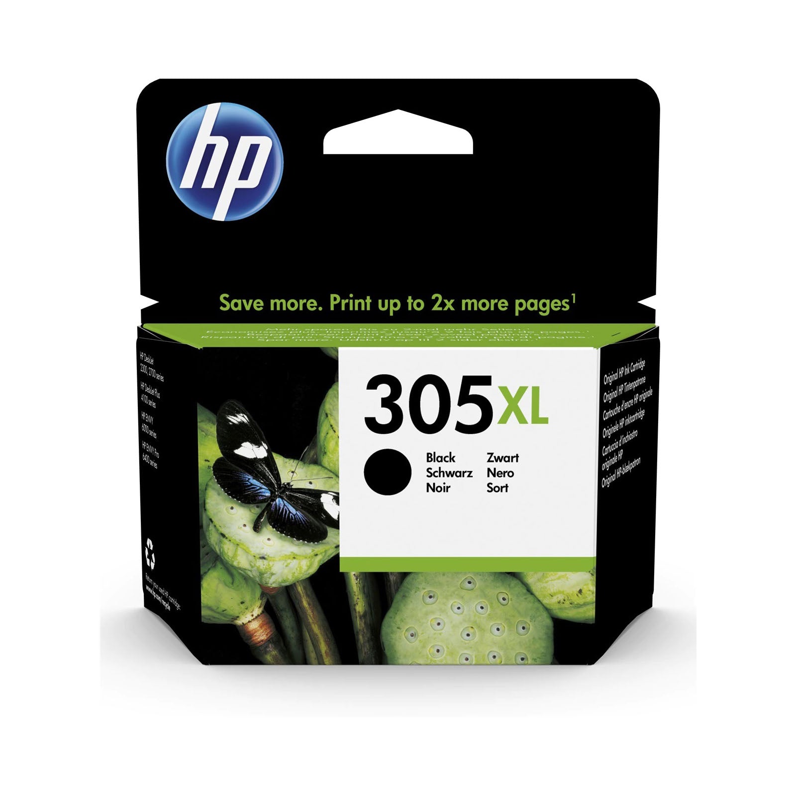 Hp - Cartouche d'encre 305XL - Noire