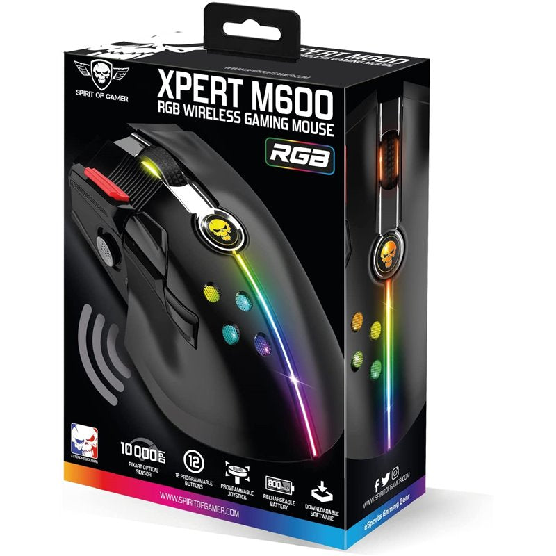 Spirit of Gamer - Souris Gamer sans fil - XPERT M600