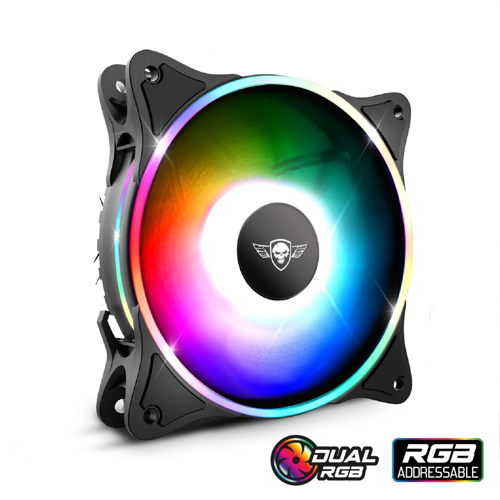 Spirit of Gamer - Ventilateur interne 120mm - AIRFORCE SERIES HALO FAN - DUAL RGB