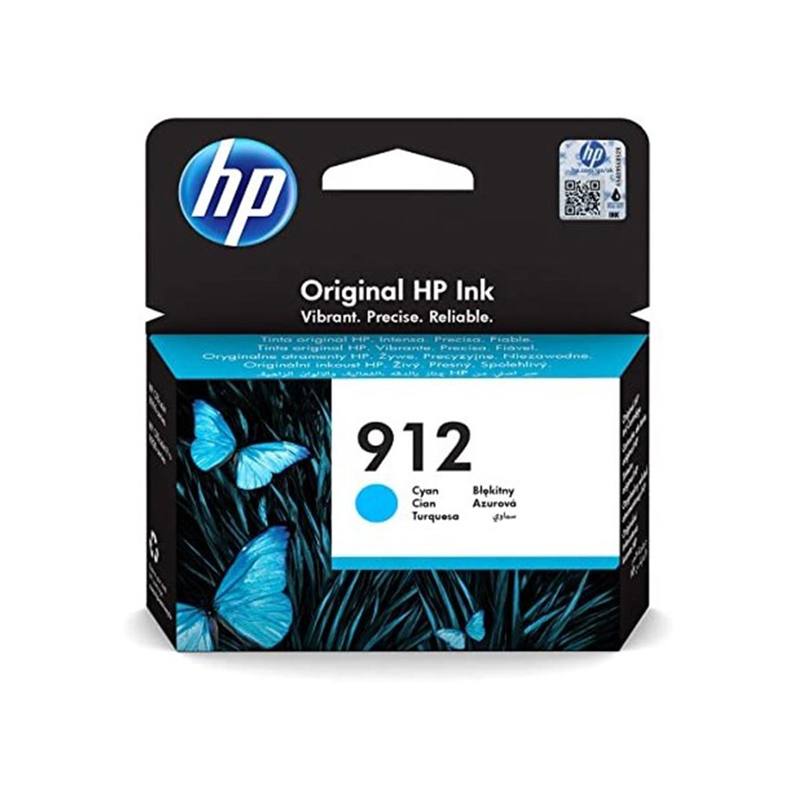 Hp - Cartouche d'encre 912 (jaune), (cyan), (noir), (pack x4)