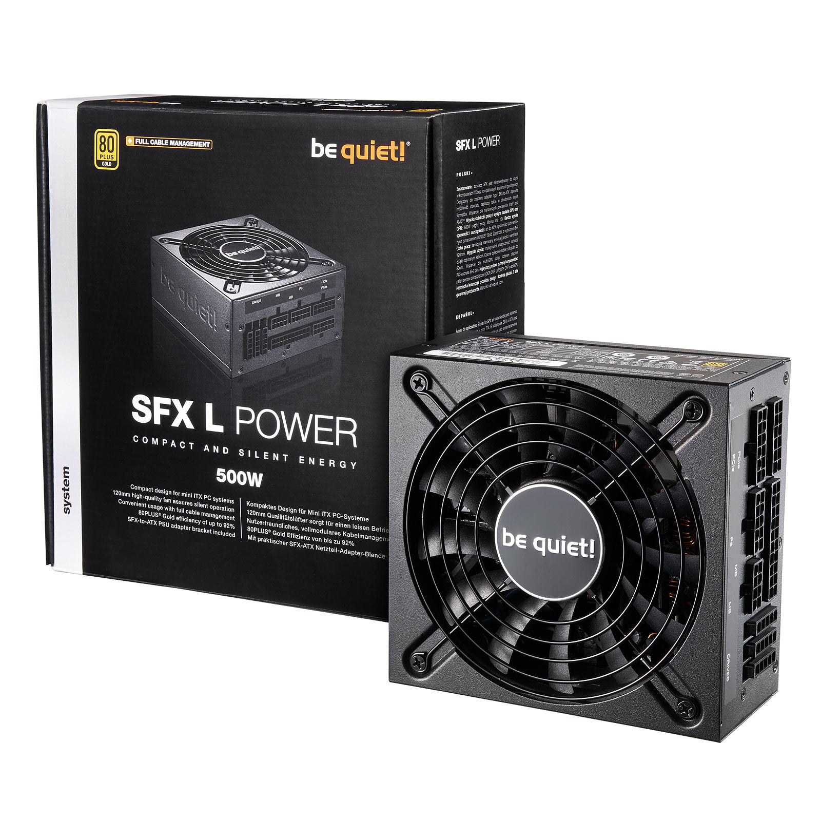 Be Quiet! - Alimentation - SFX-L Power (500W)