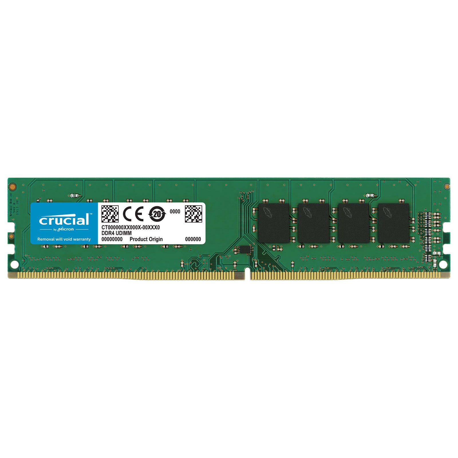 Crucial - DDR4 3200 MHz CL22 (8 Go)