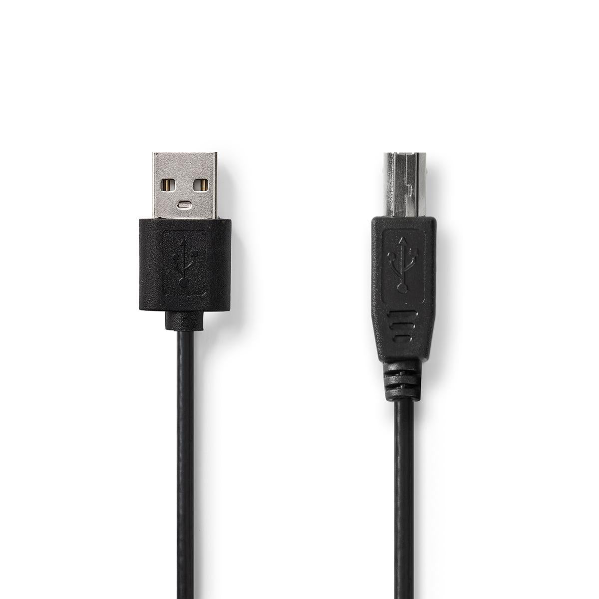 Nedis - Câble Imprimante USB-A male vers USB-B male (2m/3m)
