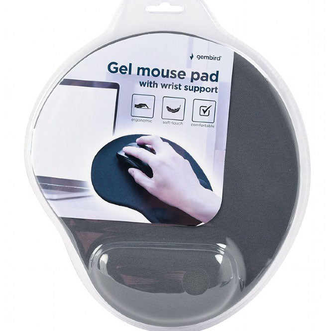 Gembird - Tapis de souris avec repose poignet