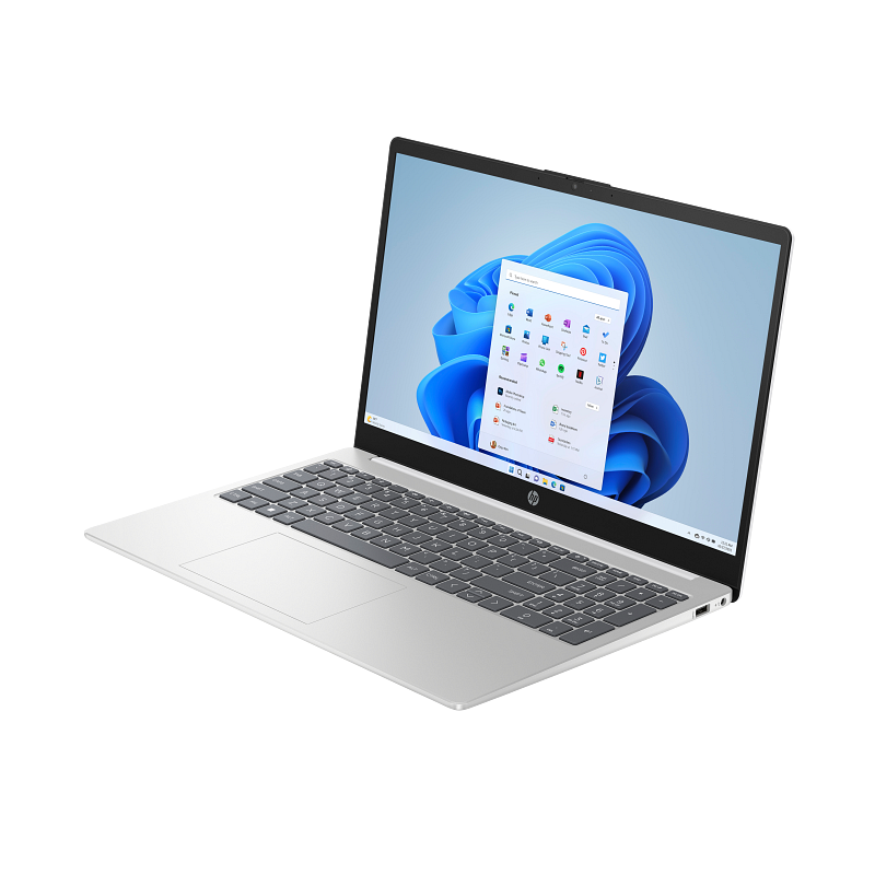 HP - 15-fd0430nk - PC Portable 15.6" | Intel N100 | 8 Go | 256 Go SSD | Blanc Diamant