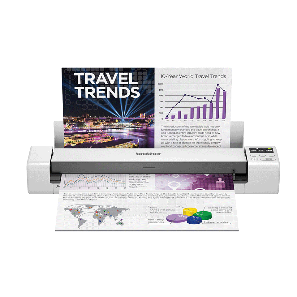 Brother - DS-940DW - Scanner portatif WiFi R/V